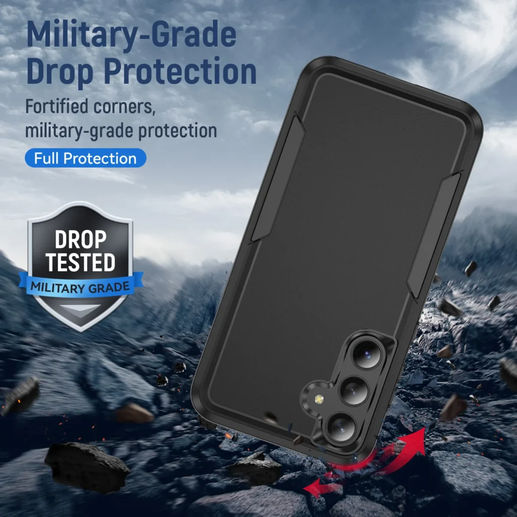 Military Grade Cases for Samsung Galaxy S25 FE S22 S23 Plus S21 S24 FE Ultra Edge A17 A54 A16 5G A56 A55 A35 A15 Armor Case