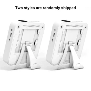 KC-909 Portable CD Player Built-in Speaker Stereo with Double 3.5mm Headphones Jack LED Screen Wall Mountable CD Music Player