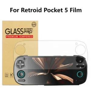 Tempered Glass Screen Protector Films Ultra-Clear 9H Game Console Screen Protector Film For Retroid Pocket 5 Game Accessories