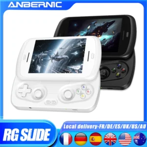 ANBERNIC RG Slide Handheld Game Player 4.7-inch LTPS In-Cell Screen Retro Game Console Unisoc T820 Support AI WiFi Bluetooth