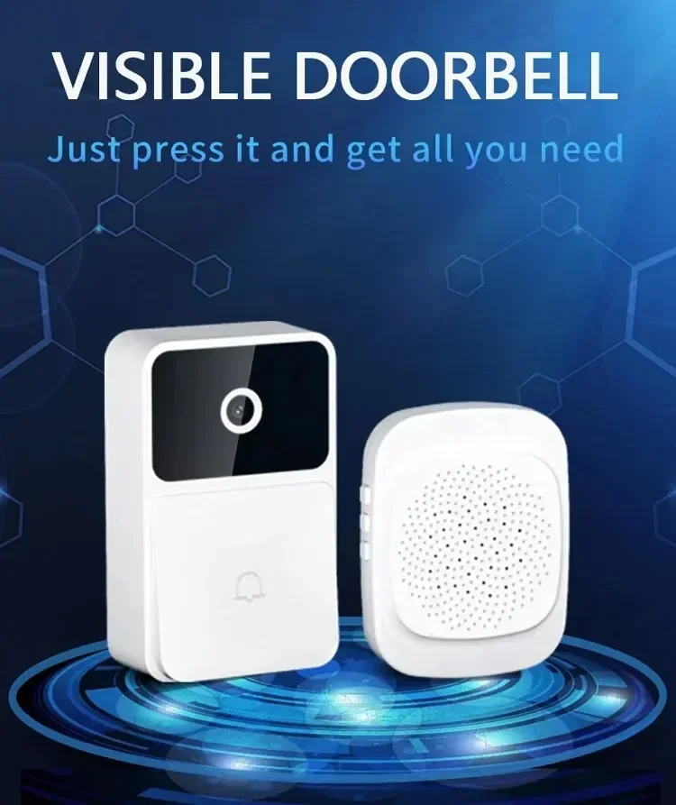 WiFi Video Doorbell Wireless Phone Intercom System Night Vision Home Security Camera Door Viewer 17 kf S802d1ca313fe4ec88fe8a0948042c163A