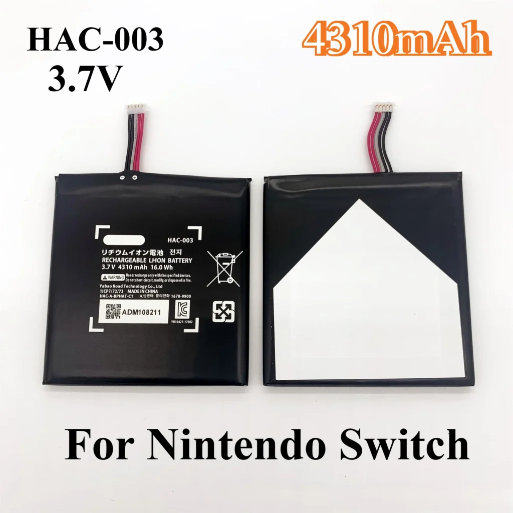 New 1-20PCS HAC-003 HAC-001 Rechargeable Battery 3.7V 4310mAh Repair and Replacement for Nintendo Switch Game Console HAC003