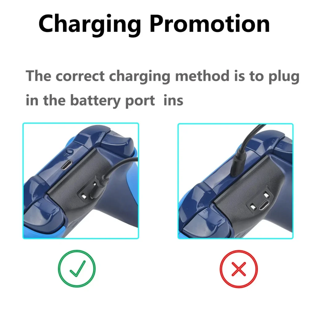 1400mAh Rechargeable Xbox Controller Battery Pack+Type C Cable for Xbox Series X, Xbox Series S Remote Gamepad