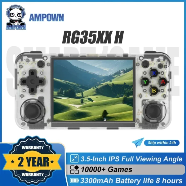 kf-S9135ee35c75141a488d08ae0f6675658A AMPOWN Anbernic RG35XXH Handheld Game Players 3.5''IPS Linux Portable Video Retro Game Console Gaming Console Spelcomputer Met