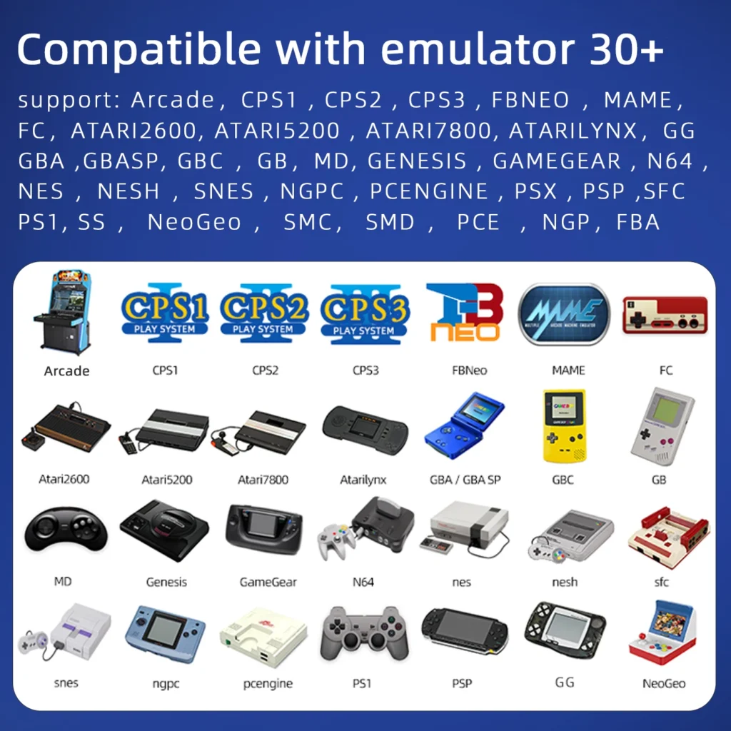 New PSP 7 Inch Portable Retro Game Game Machine HC8000 Retro Handheld Game Machine 64G PSP Gift