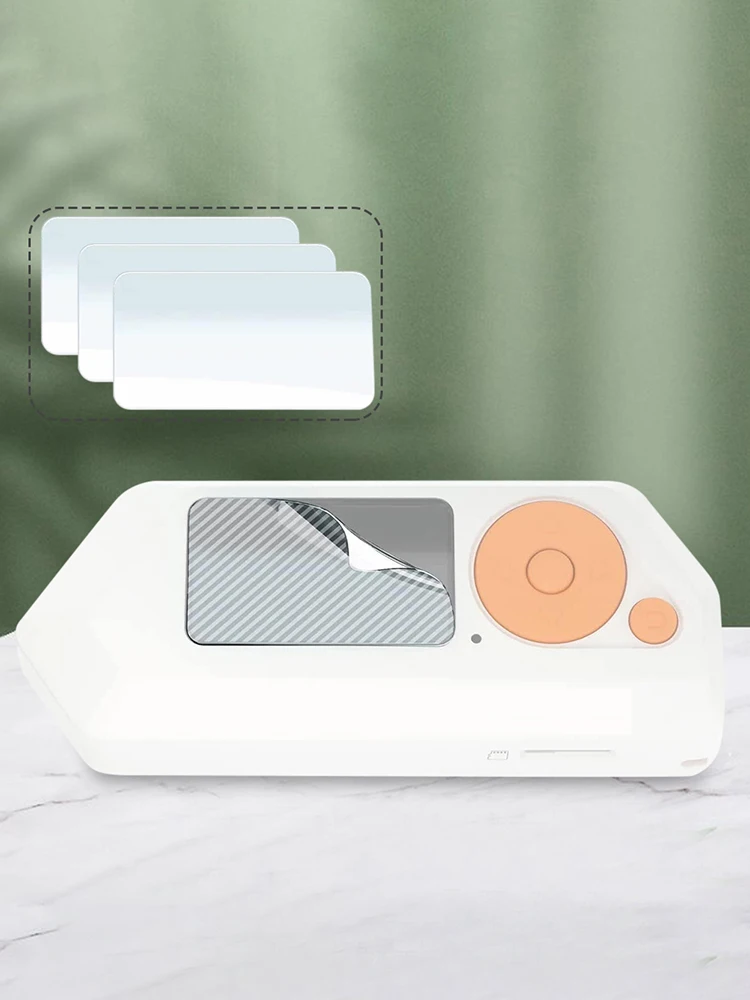 3pcs Screen Film Cover Anti Fingerprint Game Console Screen Protector Anti-Scrach Anti-Glare Transparent for Flipper Zero