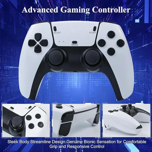 kf-S99b16dcf6cf747e68c6d7763255337c5c M15 4K Handheld Video Game Console 64G 20000+ Retro Games Wireless Gamepads HD Gaming Multi-Emulator Stick