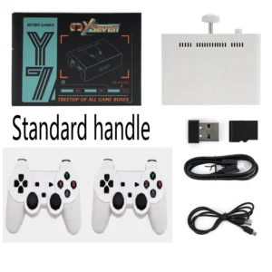 kf-S9a71adb8fd1a4649b3846a425ddbbc0aA Y7 Game console 128G 256G Linux System 4K Video Game Console LPDDR4 2GB TV Box Wireless Controller Retro Game