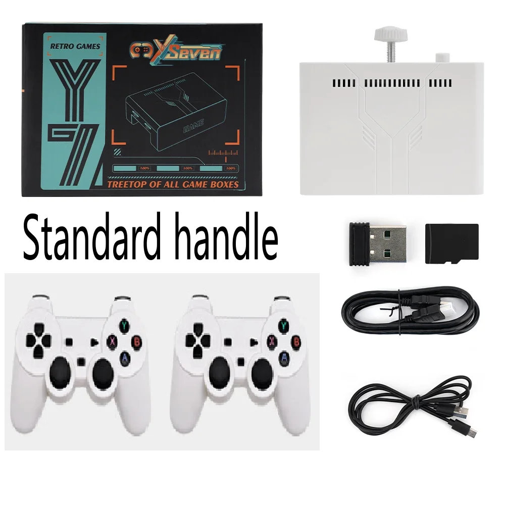 kf-S9a71adb8fd1a4649b3846a425ddbbc0aA Y7 Game console 128G 256G Linux System 4K Video Game Console LPDDR4 2GB TV Box Wireless Controller Retro Game