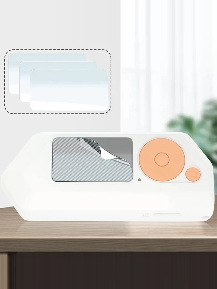 3pcs Screen Film Cover Anti Fingerprint Game Console Screen Protector Anti-Scrach Anti-Glare Transparent for Flipper Zero