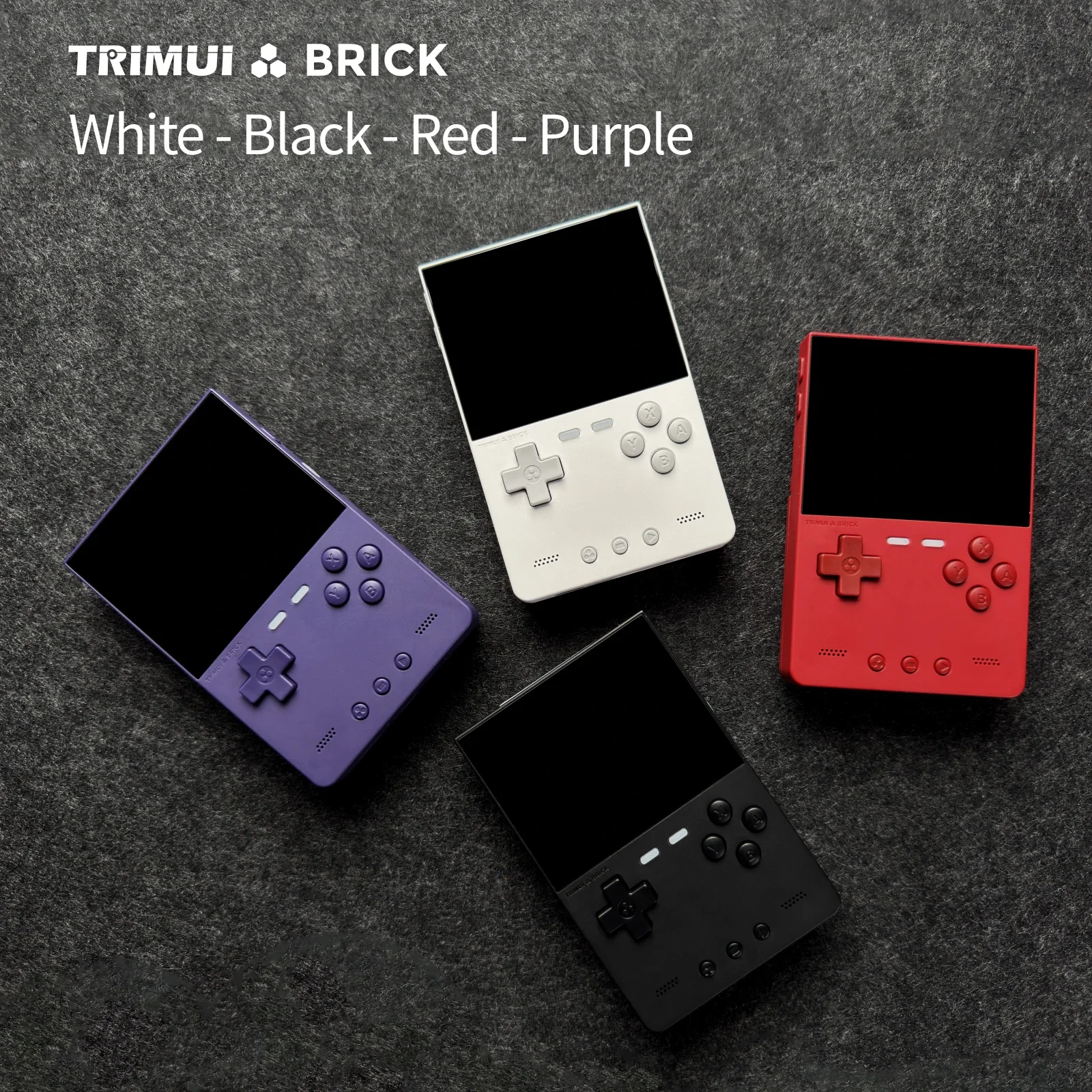 TRIMUI BRICK Handheld Game Console 3.2'' IPS Screen Linux System Trimui UI Metal Back Panel Key LED Lighting Free Keycap Gifts 15 kf S9ead42d615fa413380d319e4d6d4a8f0b