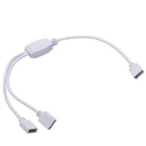 White 3pin/4Pin RGB ARGB SYNC 1 to 1/2/3/4/5 Fan LED Stripe Extension Cable Motherboard Light Control For M/B ASUS GIGABYTE