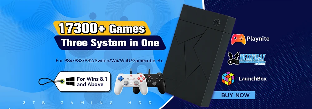 Batocera.Linux 35 2TB Gaming HDD Portable Game Hard Drive with 52000+ Games for PS3/PS2/Wii/WiiU/N64/MAME/SS for PC/Laptop/Mac 2 kf Sa095a2bb8fd84dfb8cc0d7115096b68cO