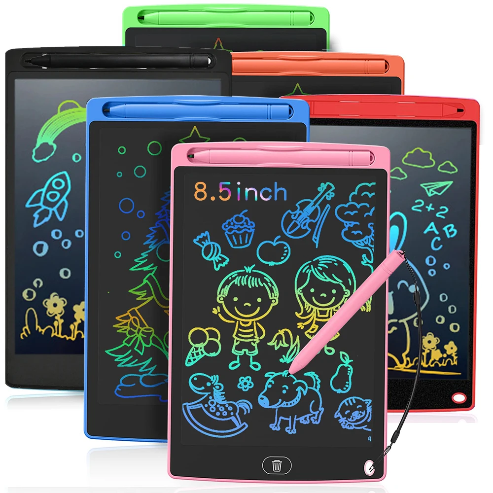 8.5Inch Led Drawing Board Electronic lcd writing tablet Graffiti Sketchpad Mgaic Erasable Handwriting Pad Toys for Kids Gifts
