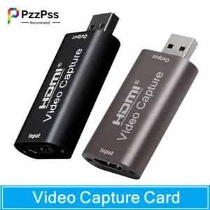 4K USB 3.0 Video Capture Card 1080P USB 2.0 HDMI Game Grabber Box For PS4 DVD Camera PC Recording Placa De Video Live Streaming