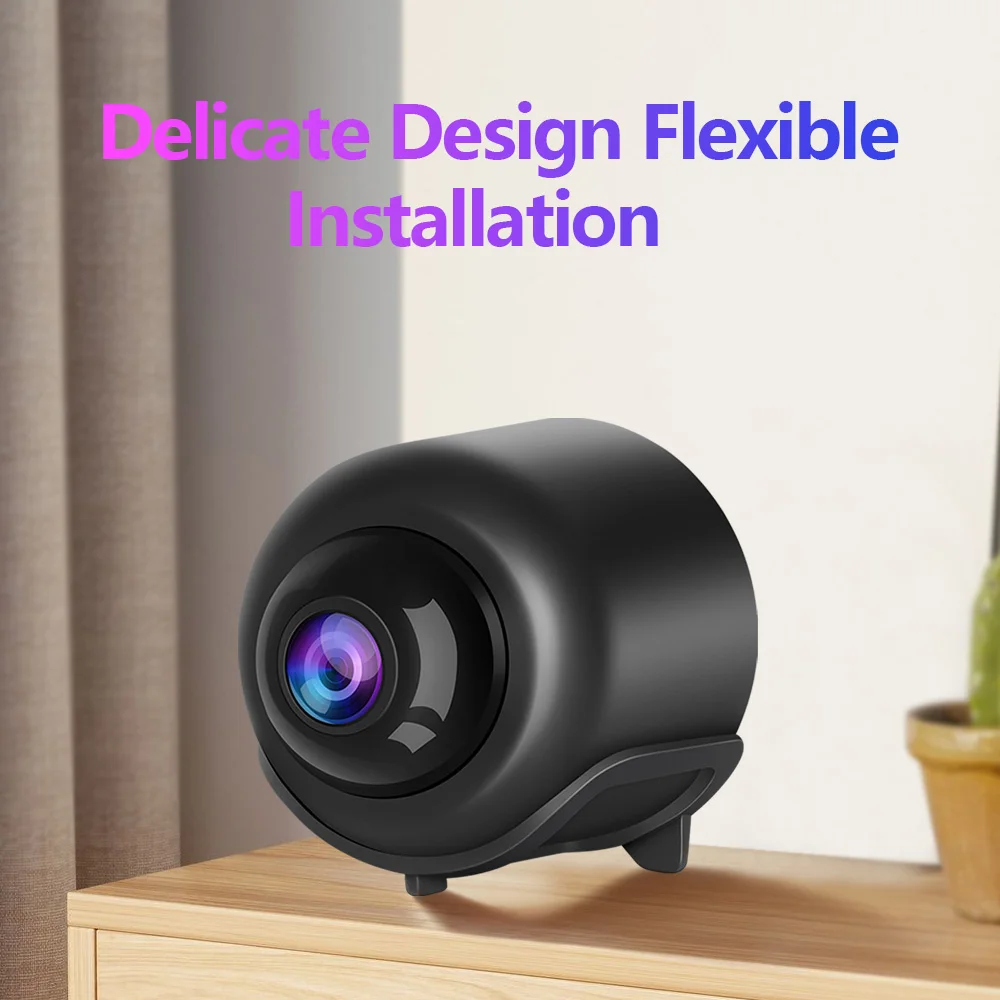 New Mini Camera 2024 X5 Intelligent WiFi Mini Camera Home Indoor Night Vision Safety Protection Audio Video Recorder