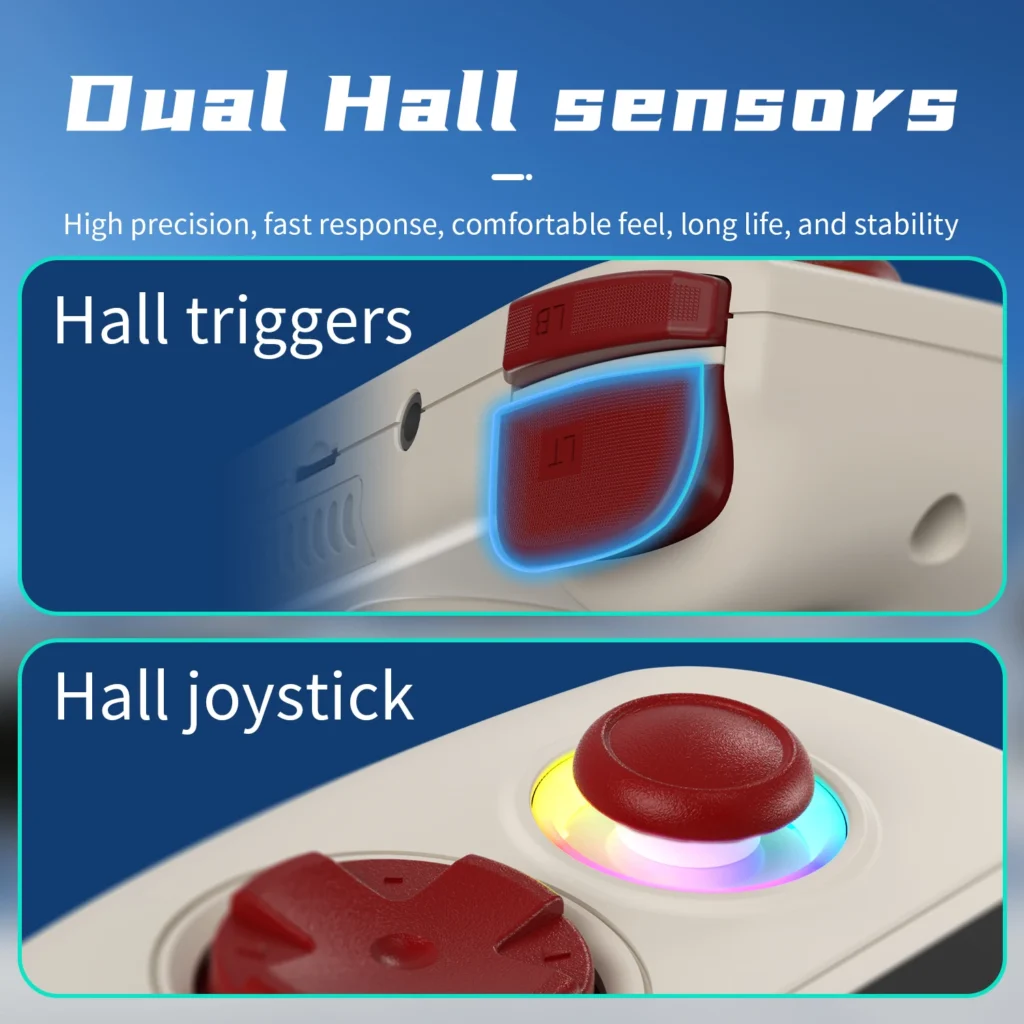 ANBERNIC RG Cube Handheld Game Console 3.95" IPS Touch Screen Android 5200mAh RGB Light Hall Joystick FOTA Upgrade Retro Player