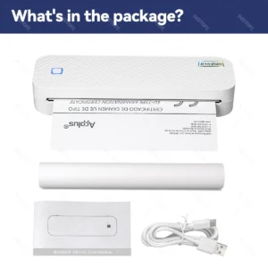 kf-Sb05a51e1133a4b19940bbe92d12e2ffbK Portable A4 Thermal Printer Bluetooth Photos PDF Document Printing Machine Folded Rolls Paper For Office Work Home School Travel