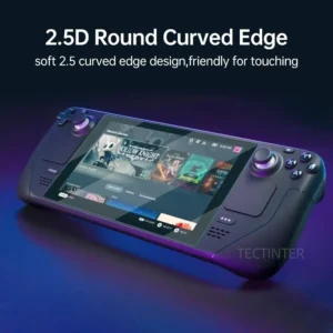 Premium Tempered Glass for Valve Steam Deck Game Console 9H Screen Protector Anti-Scratch Guard Film for Steam Deck Accessories