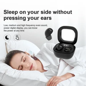 kf-Sb18a9e75ed144264b8f7b90cacdcf74d6 Mini Wireless Bluetooth Headset Invisible Sleep Earbuds,Noise Cancelling Earphone,Headphones with Mic,for Huawei Xiaomi Redmi