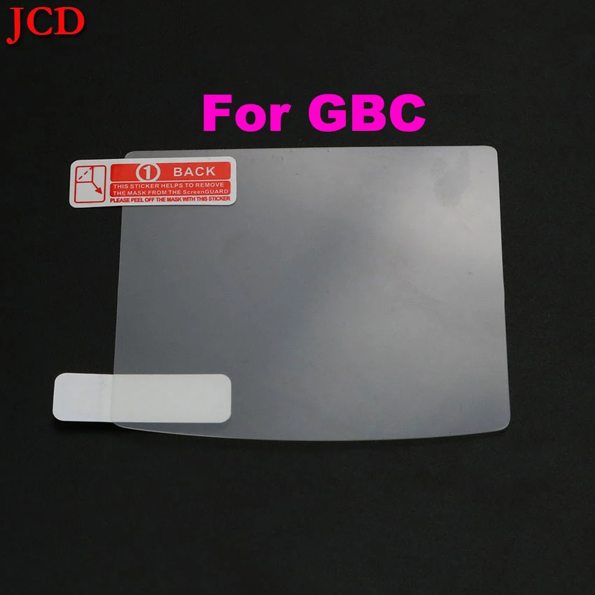 JCD 1pcs Top Bottom HD Clear Protective Film For GB GBA GBC GBA SP DSL NDSL For 2DS New 3DS XL LCD Screen Protector
