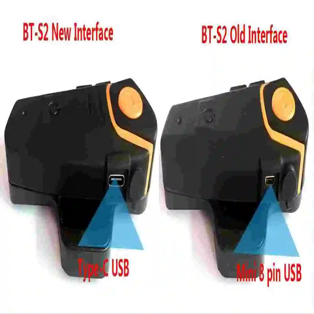 BT-S2NS Motorcycle Helmet BT Headset Intercom Moto Waterproof Multi BT Interphone 1000M Interfones MP3 FM Intercomunicador