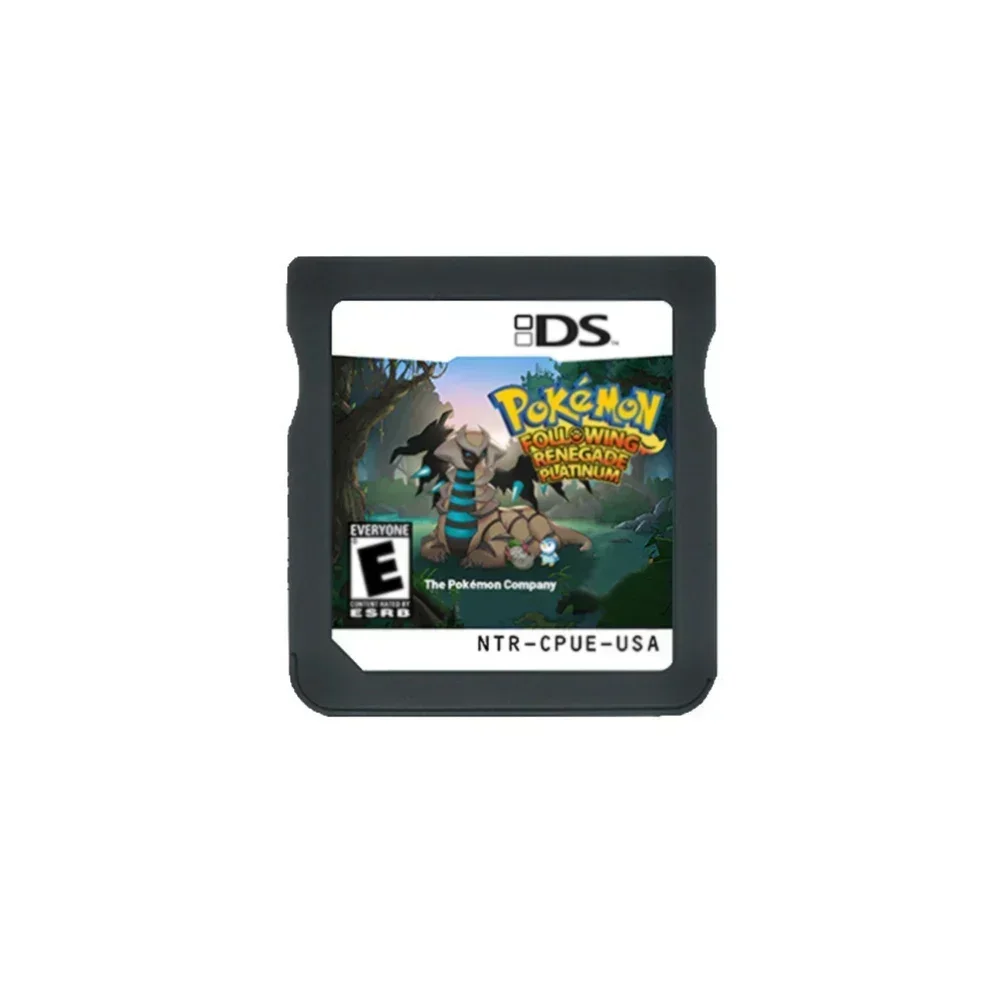 NDS Game Card Pokemon Series Pure Heart Primeval Black 2 Conquest Twin Dragons True Soul USA Version (R4 Card Version) 12 kf Sb5d2edd85c434e0aaa91cac0dbcda542o