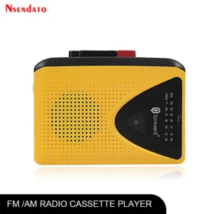 Cassette Tape Player With AM FM Broadcasting Radio Cassette Tape Player Converter Sound Recorder With Speaker 3.5mm Headphone
