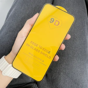 1 - 5 Pcs 9D Screen Protector Tempered Glass For iPhone Series 17 Air 17 Pro 16 Plus 14 13 15 12 11 Pro Max Protective Glass