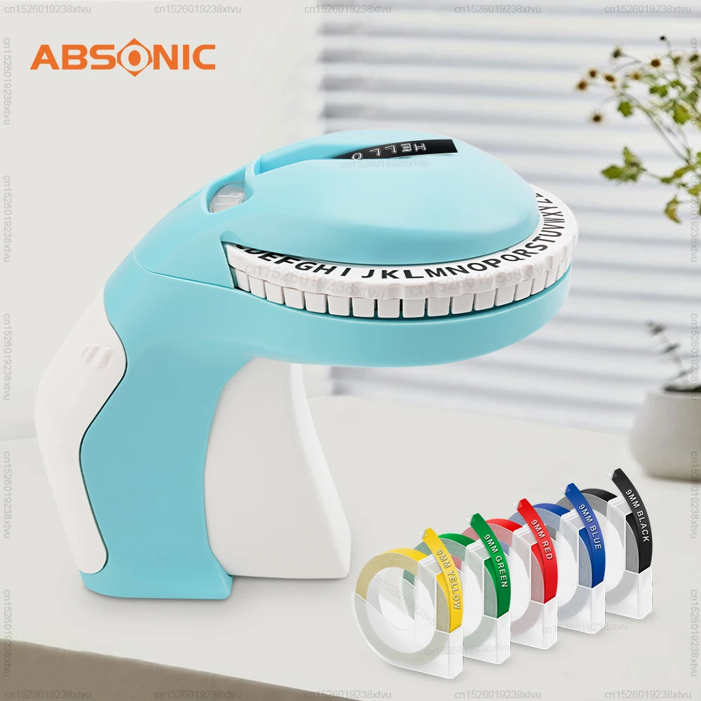 Portable Label Maker B90 Adhesive Sticker Printer similar to Dymo 12965 Labeling Machine Compatible for Dymo 3D 9mm Label Tapes 2 kf Sb6fddcbb32284a92822b1edd2811e76bL