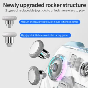 Aolion K10 For Switch 2 Gaming Controller With Charging Dock RGB Wireless Gamepad Hall Joystick Trigger For NS Switch/PC/Phone