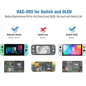 New Genuine HAC-003 HAC003 Rechargeable Battery For HAC 003 NS Switch Game Console HAC-001 4310mAh Batteries