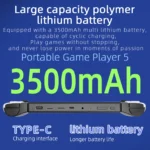 New PSP 7 Inch Portable Retro Game Game Machine HC8000 Retro Handheld Game Machine 64G PSP Gift