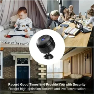 A9 HD WiFi Smart Surveillance Camera Wireless Home Security Monitor Sensor Camcorder with Safety Video Streaming