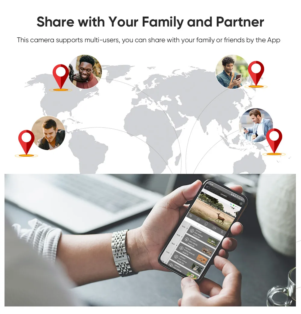 LS VISION Solar Hunting Trail Camera 14MP 4G SIM Card IP66 Waterproof 20M PIR Motion Detection Wildlife Camera IR Night Vision 11 kf Sbbc354f16baa4bfebbd9c7da14e0a68ay