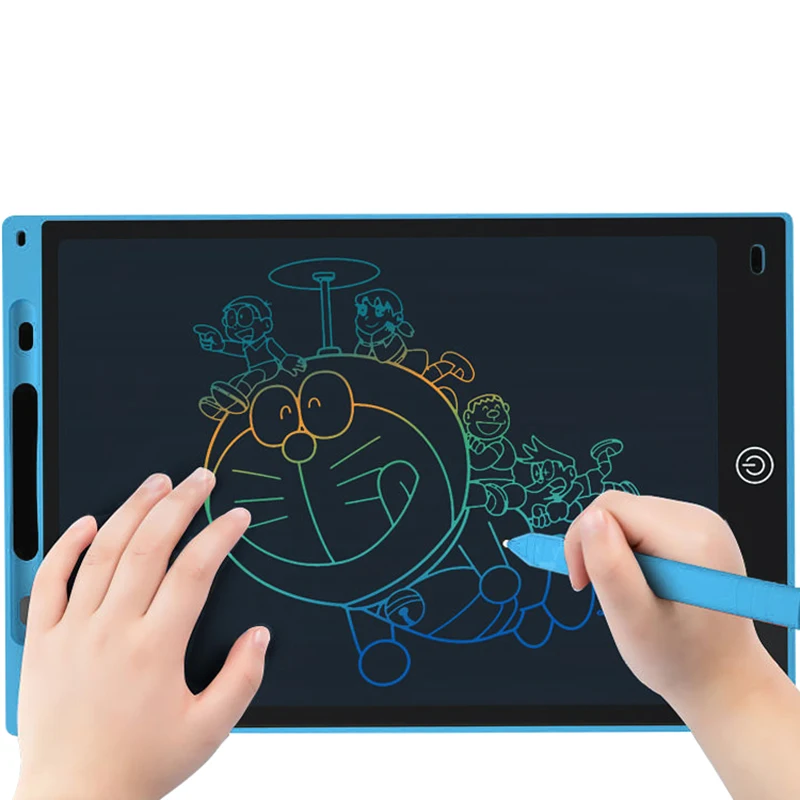 12 inch LCD Writing Tablet for Kids-Reusable Drawing Board, Eye Protection Screen, Lock Button & Instant Erase-Educational Gift