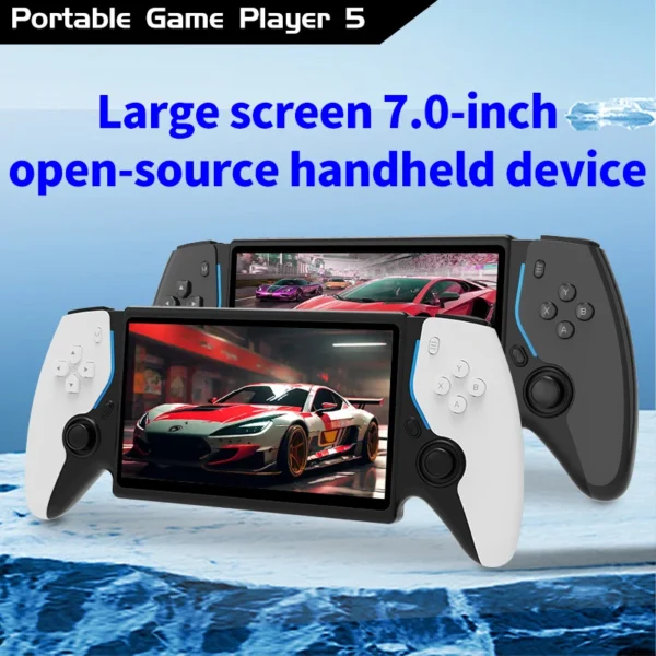 kf-Sbde58e812b03415d8c3a8ee9c33211b4i New PSP 7 Inch Portable Retro Game Game Machine HC8000 Retro Handheld Game Machine 64G PSP Gift