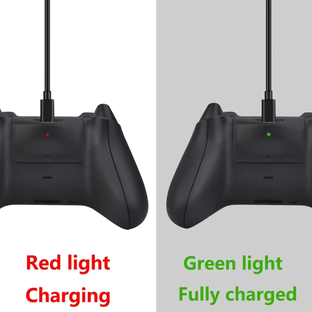 1400mAh Rechargeable Xbox Controller Battery Pack+Type C Cable for Xbox Series X, Xbox Series S Remote Gamepad