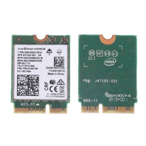 9560NGW WiFi Card+Antenna 1733Mbps Wireless AC 9560 Dual Band 2.4G/5G BT 5.0 802.11Ac M.2 CNVI 9560NGW Wireless Adapter