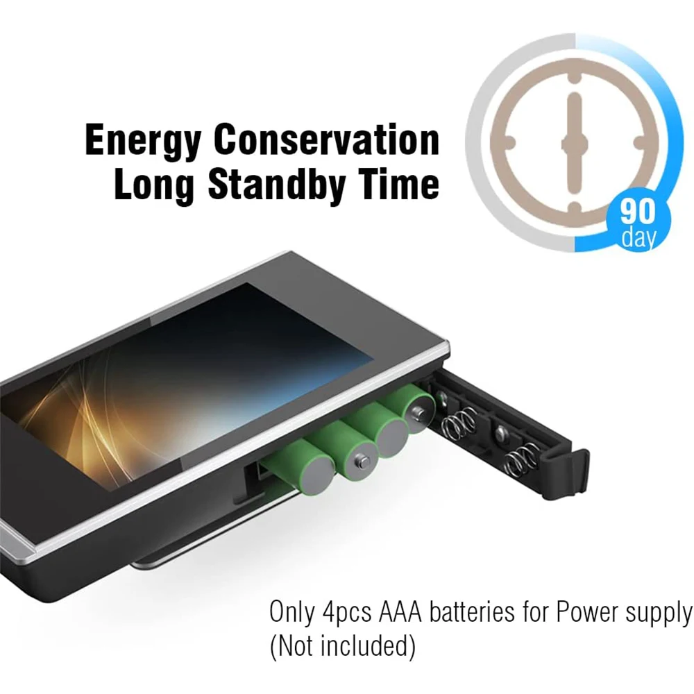 3.5 Inch Digital Door Viewer Peephole Camera Doorbell 120 Degree HD Home Cat Eye Mirilla Viewer with LCD Screen Monitor 19 kf Sc128d71e98c5492b91e73f410c7dc51cC