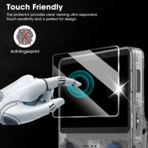 kf-Sc26232304936437984608df08703edaaA 4 IN 1 Glass+Bag for R35S R36S Game Console Travel Carrying Storage Bag & Screen Protector Tempered Glass Film Anti Scratch Case