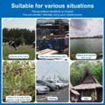 3MP WIFI IP Cameras Outdoor Surveillance Video Human Detection CCTV Security 4X Digital Zoom Wireless Monitor Audio Night Vision