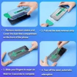 3Pcs Oleophobic Dust Free Easy Installation Matte Privacy Screen Protector for IPhone 16 15 11 12 13 14 Pro Max Plus XS 17 Glass