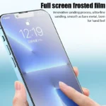 kf-Sc4dd88e70ecd4ae4a54a11e5e94c712fC 4Pcs Matte Tempered Glass For iPhone 14 13 12 11 15 Pro Max 7 8 16 Plus Frosted Screen Protector For iPhone 17 PRO X XR XS MAX