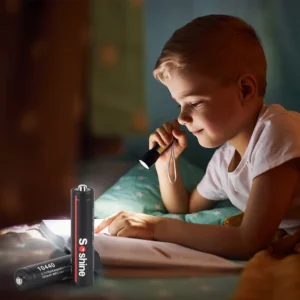 Soshine 3.7V 350mAh 10440 Lithium Batteries AAA 10440 Li-ion Rechargeable Battery 350mAh Battery for Recorder Game Console Toy