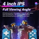 Open Souce XF40H Retro Handheld Game Console Linux 4.0 IPS Screen Supports WiFi Glowing Rocker Portable Pocket Video Game Player