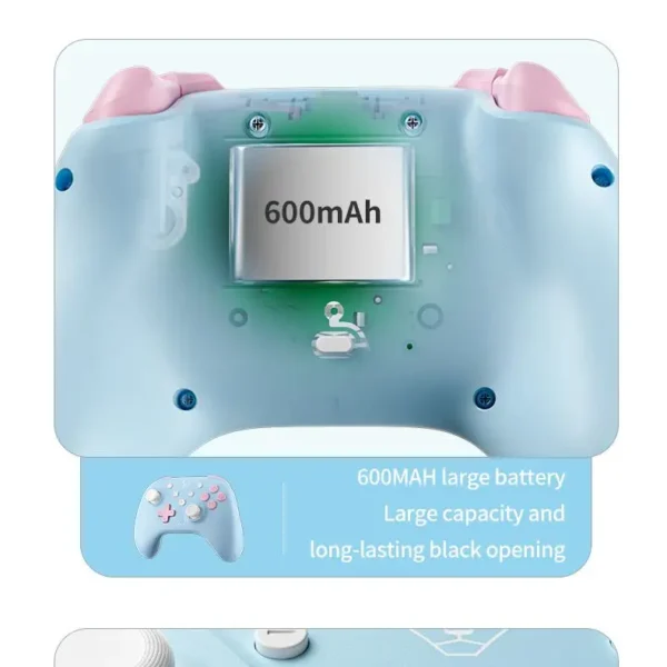 AOLION Bluetooth controller For Switch 2/1/PC/iOS/Android game pro Gamepad support Tubro Function