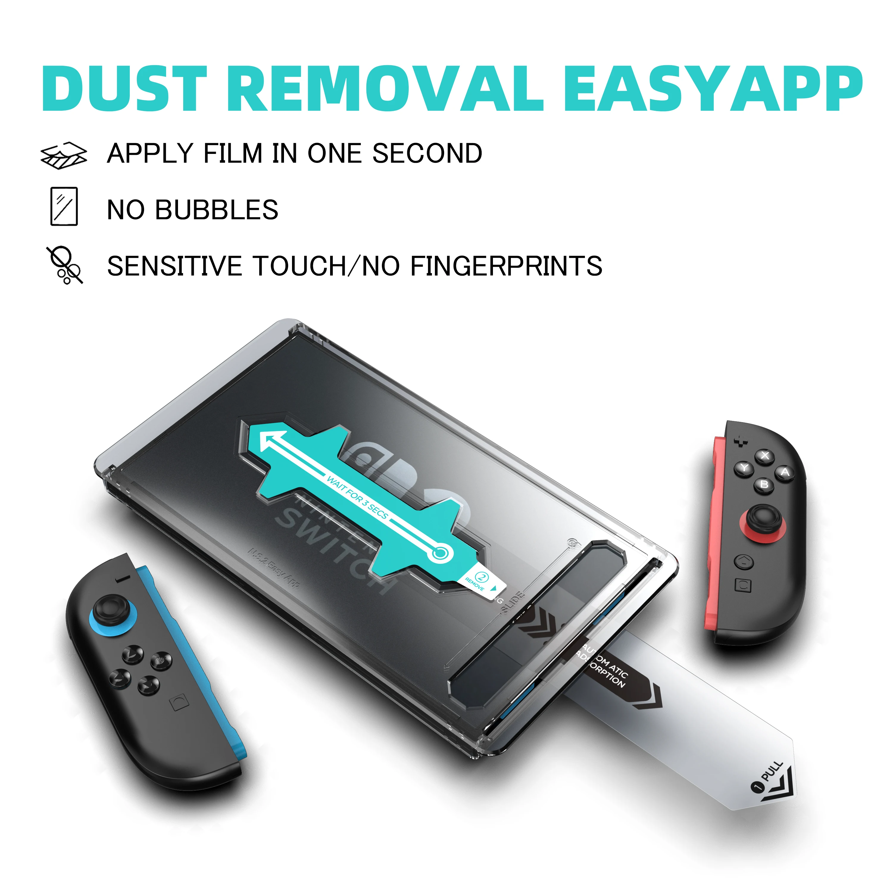 Auto-Alignment Screen Protector for Nintendo Switch 2 OLED Accessories, HD Clear Tempered Glass for Switch2, Bubble Free 7 kf Sd3f82f2f978544dca8091413473d0674y