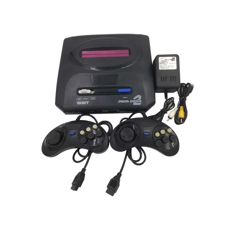 Retro 16Bit Game Console for Sega Mega Drive 2 Old Fashioned MD Game Console(Include 5 different kind of games) 2 kf Sd724e13cffea4757bec5d076a987b5569