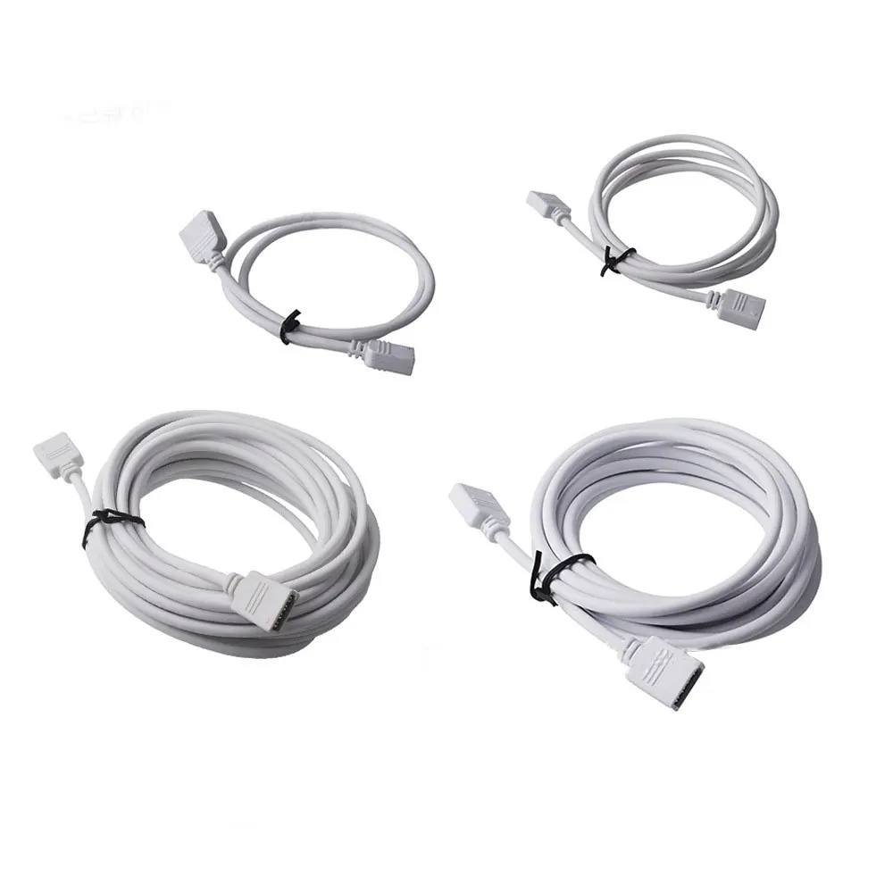 White 3pin/4Pin RGB ARGB SYNC 1 to 1/2/3/4/5 Fan LED Stripe Extension Cable Motherboard Light Control For M/B ASUS GIGABYTE